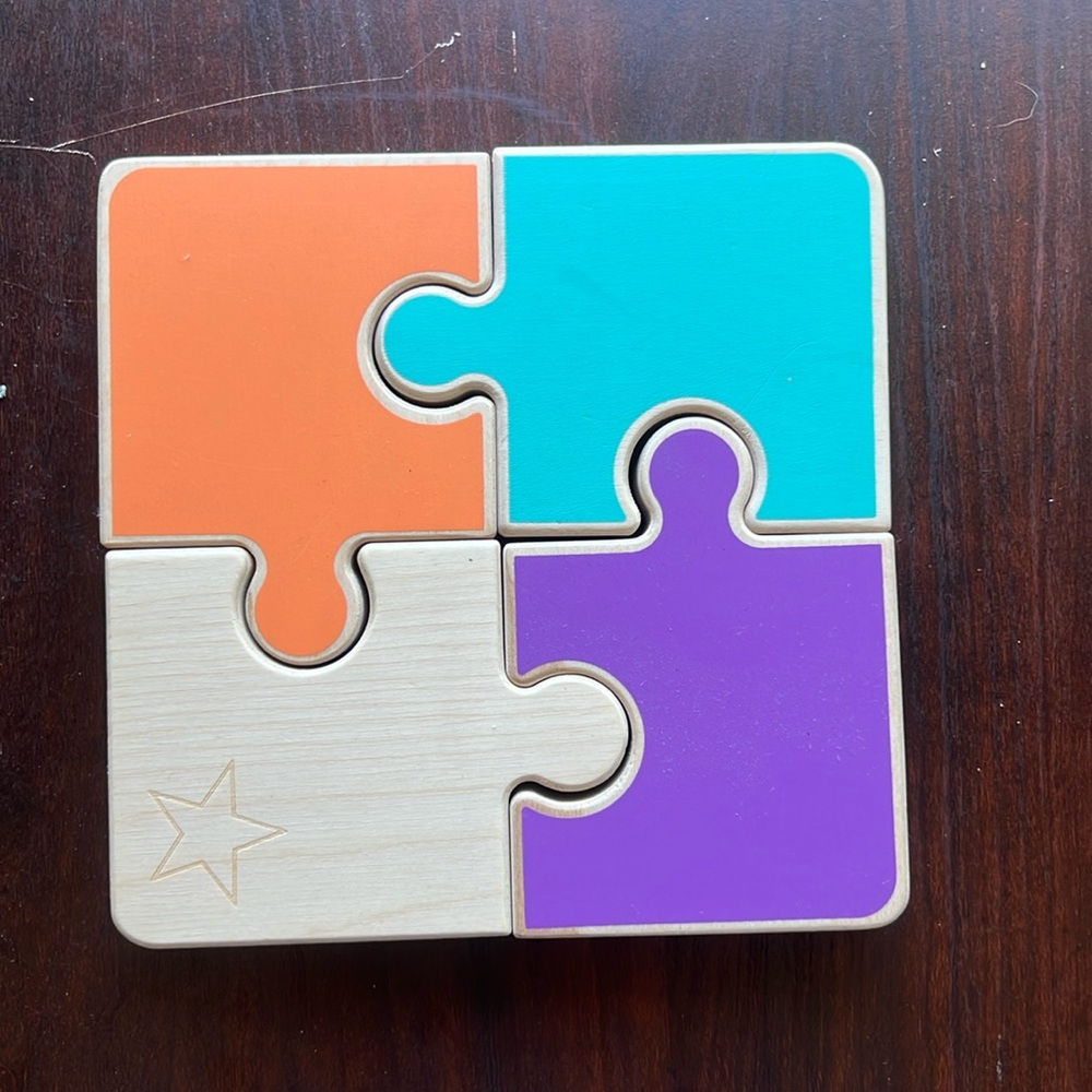 Lovevery puzzle large piece baby and toddler